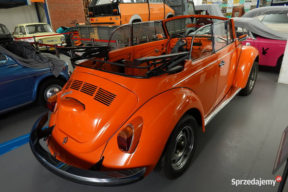 Garbus Cabrio Karmann z 1972 roku oryginalne benzyna Garbus łódzkie