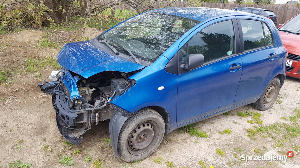 TOYOTA YARIS 10 2007 USZKODZONA klimatyzacja Gdynia