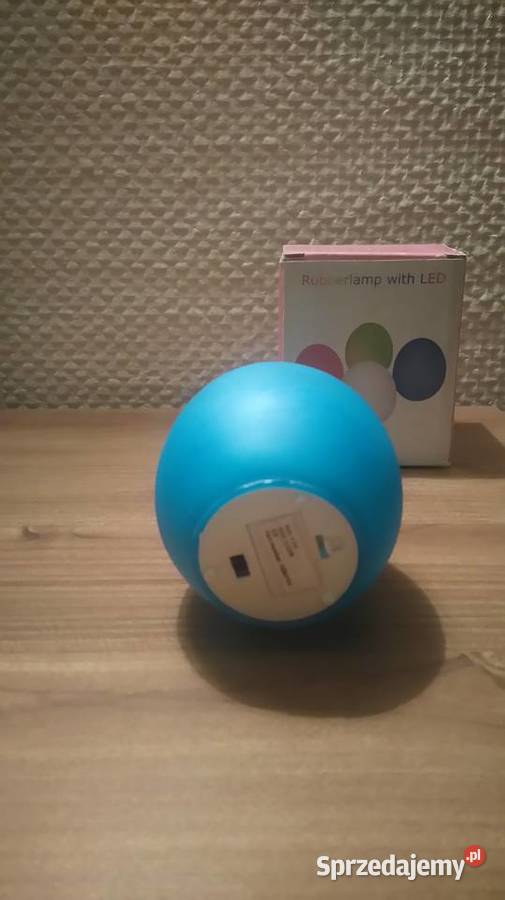 Lampka Led Niebieska Owalna mazowieckie Warszawa