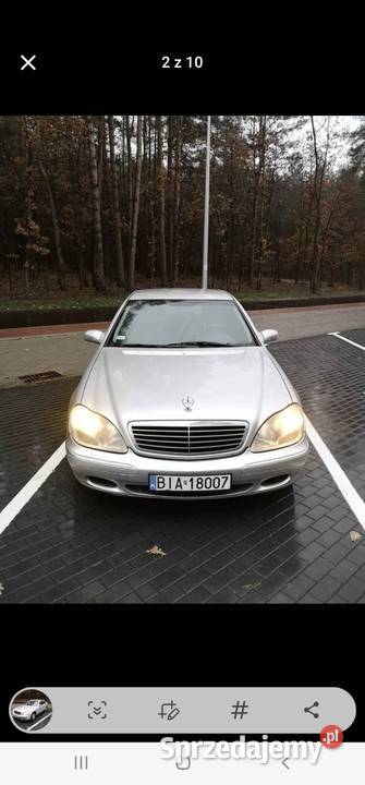 MercedesBenz Sclass tuner TV Białystok
