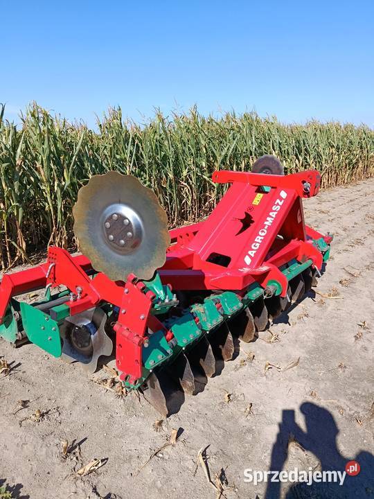 Agregat talerzowy AgroMasz 3 m nieuszkodzony wielkopolskie Borzykowo sprzedam