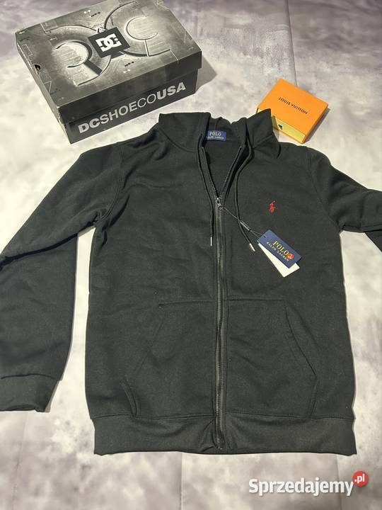 Bluza rozpinana Polo czarny Niepołomice