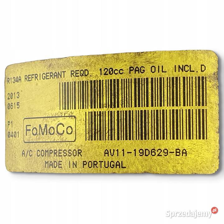 SPRĘŻARKA KLIMATYZACJI Ford Focus III MK3 16 Chełm