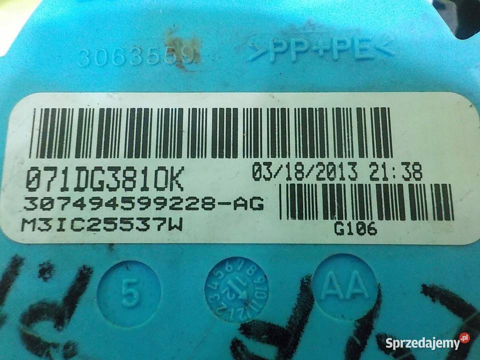 MERCEDES A W176 13r HB 5D pas bezpieczenstwa sprzedam