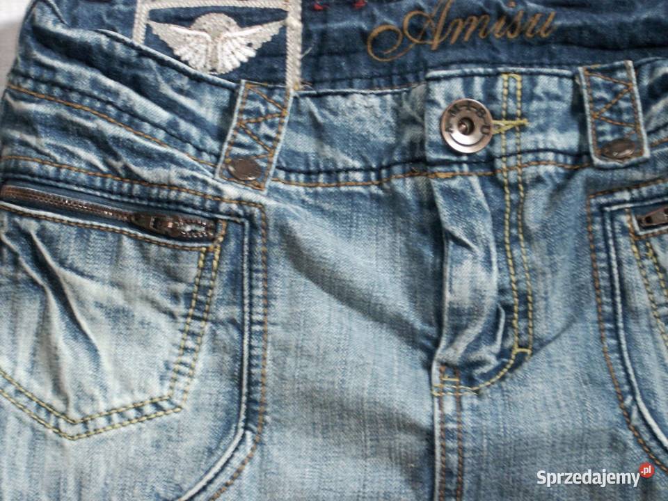 Jeansowa Dżinsowa spódnica AMISU 38 40 Jeans Rozmiar 38(M) Nowy Sącz