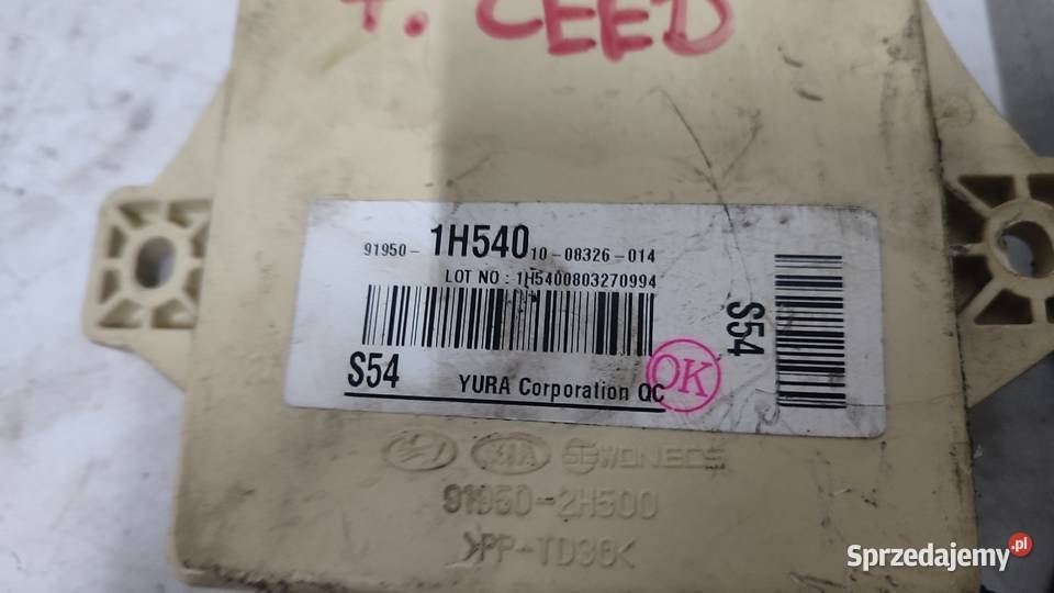 KIA CEED I 20CRDI SKRZYNKA BEZPIECZNIKÓW świętokrzyskie Włoszczowa
