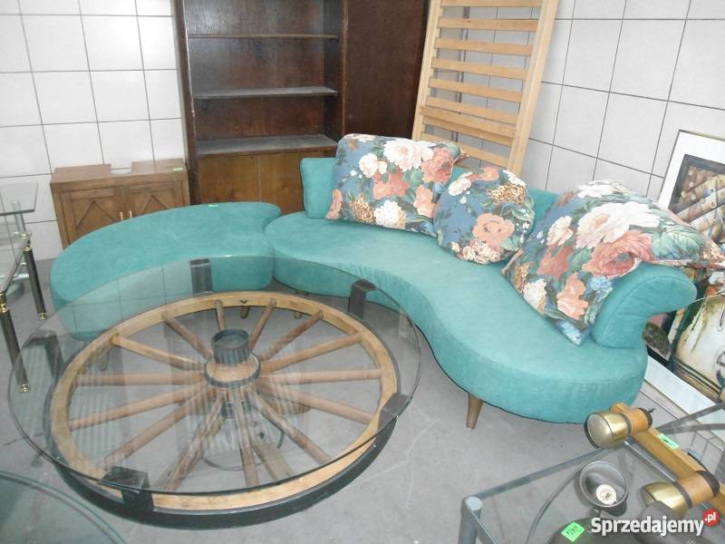 Piękny duzy stół z koła wozu Wrocław