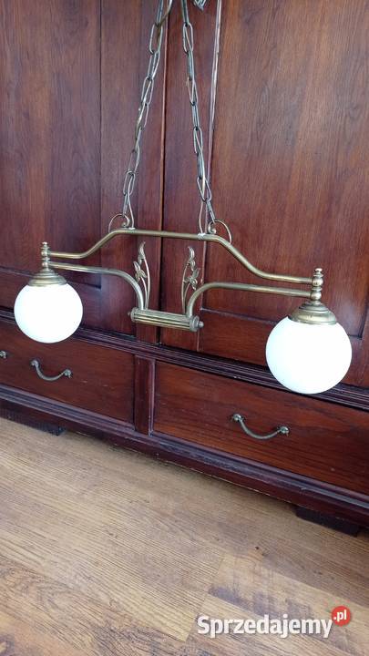 Strona mosiężna lampa rustkalna Pozostałe kujawsko-pomorskie