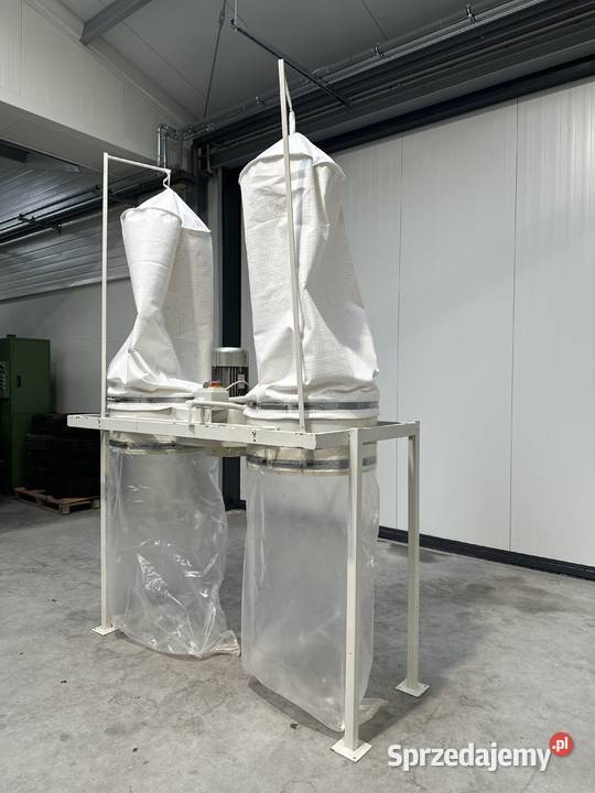 Odciąg trocin 2 workowy 40 kW 1462 Łabuńki Pierwsze