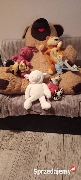 Maskotki i nowe sandaly 2 lata+ Sasinowo