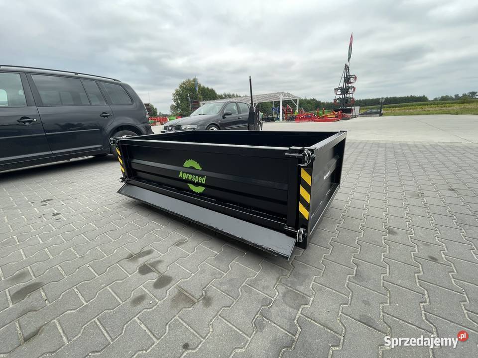 Nowa Skrzynia transportowa 185m tuz przódtył Łask sprzedam