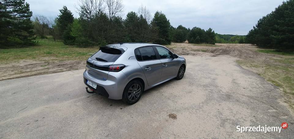 Peugeot 208 II Grzane Fotele Chowany Hak Rok produkcji 2021 Ogrodzieniec