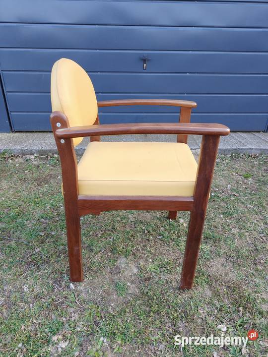 Krzesło z podłokietnikami Made in France Aleksandrów Łódzki