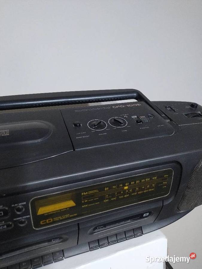 Sony CFD100S boombox radio magnetofon cd Magnetofony Kraków sprzedam