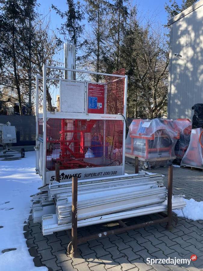 Winda budowlana wyciąg Steinweg Superlift SLZ Ślesin