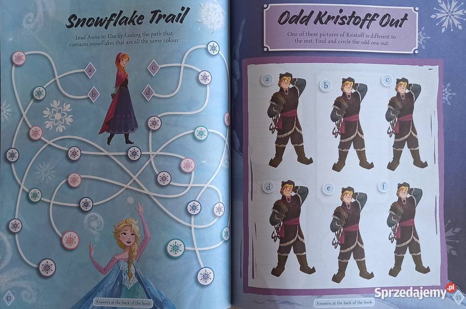 Naklejki Nalepki Disney Frozen Elsa Anna 237 sprzedam