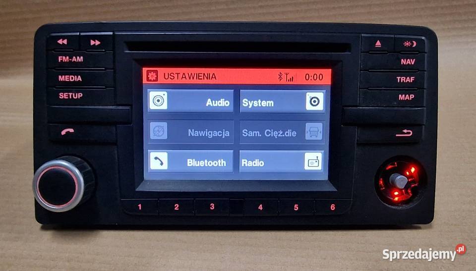 MAN TGX TGS RADIO NAWIGACJA 81281006033 Bieleń