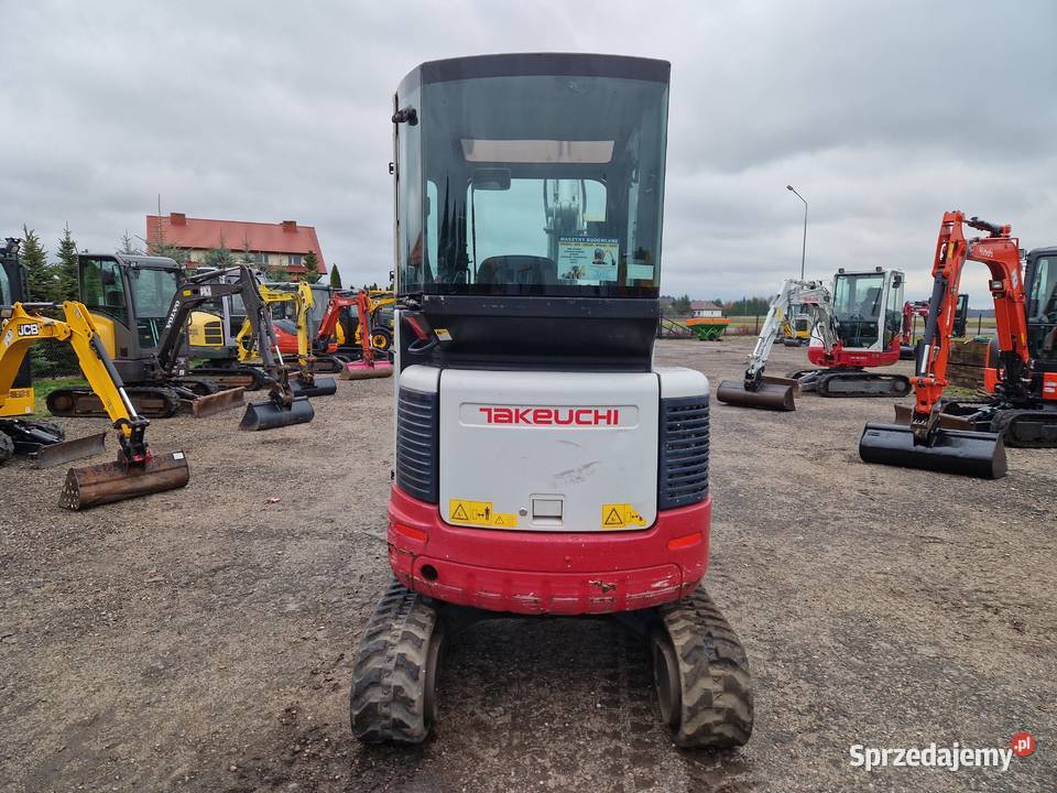 Minikoparka Takeuchi TB 23R 2018r 27tony Ryżki