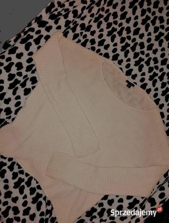 YORKER grubszy sweter Oversize luźniejszy Bez wzoru