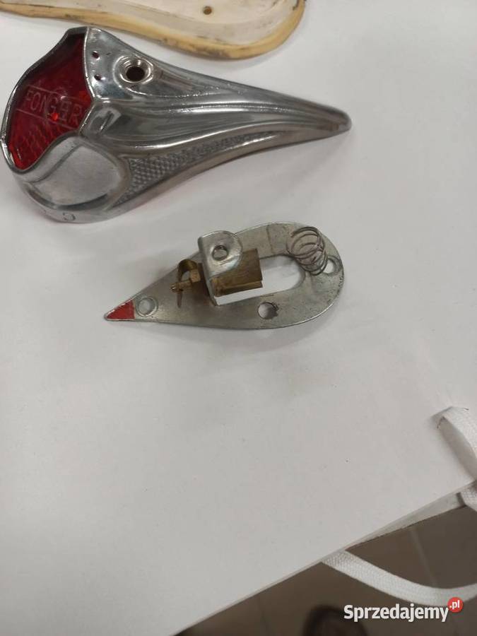 Tylna lampka rowerowa zabytkowa