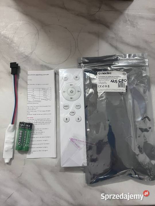 Sterownik z pilotem do cyfrowych taśm LED