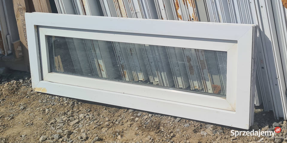 OKNO KacprzaK 126X43 OKNA Używane Plastikowe PCV Siedlce
