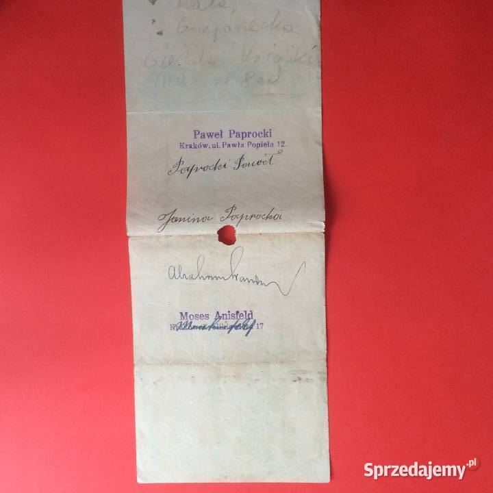 1522 Weksel Wystawiony W Krakowie 19 Szczecin