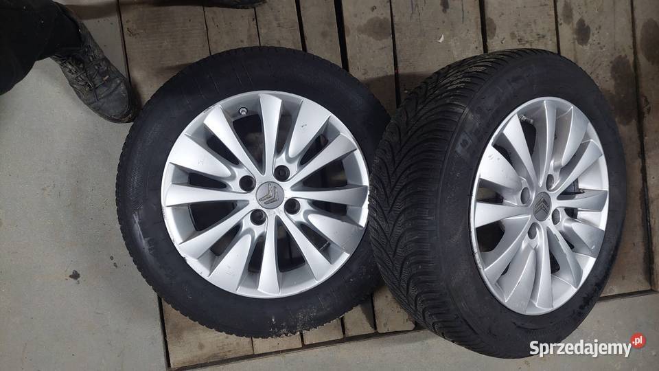 Koła 4x108 d9 citroena zimowe Kleber nówki Zakrzew