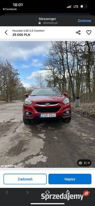 Hyundai ix35 20 Comfort ix35 Szczecin