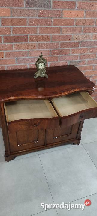 Piękna komoda pomocnik Ludwik Filip antyk Łagów