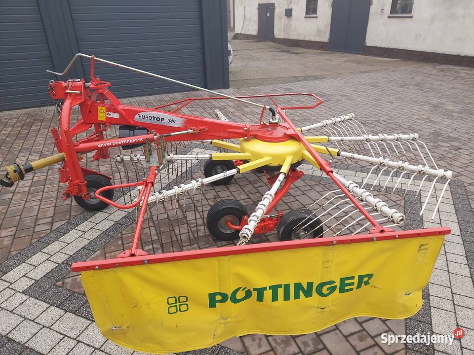 Zgrabiarka zagrabiarka POTTINGER euro top 340n Power Lift Rusko sprzedam
