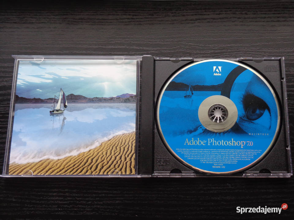 Płyta Adobe Photoshop 70 Mac z numerem seryjnym opolskie Brzeg