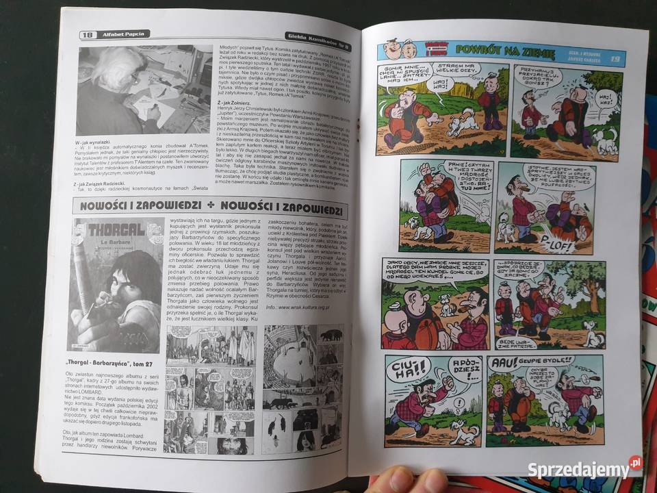 Giełda Komiksów 128 i 9 spis i wycena komiksów Gdynia