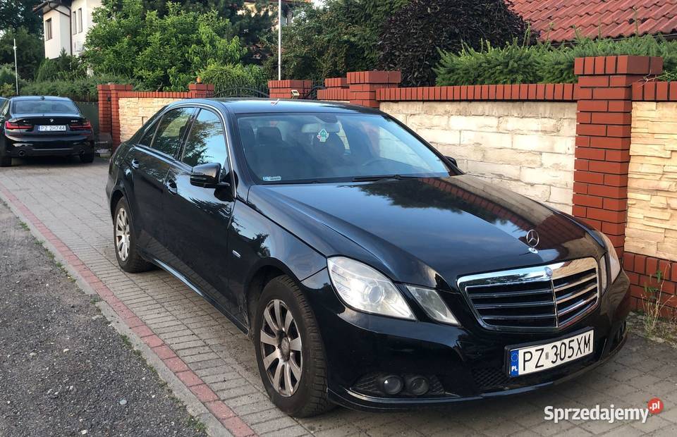 2010 Mercedes W212 EKlasse E200 CDI 136 HP nieuszkodzony Klasa E Samochody osobowe