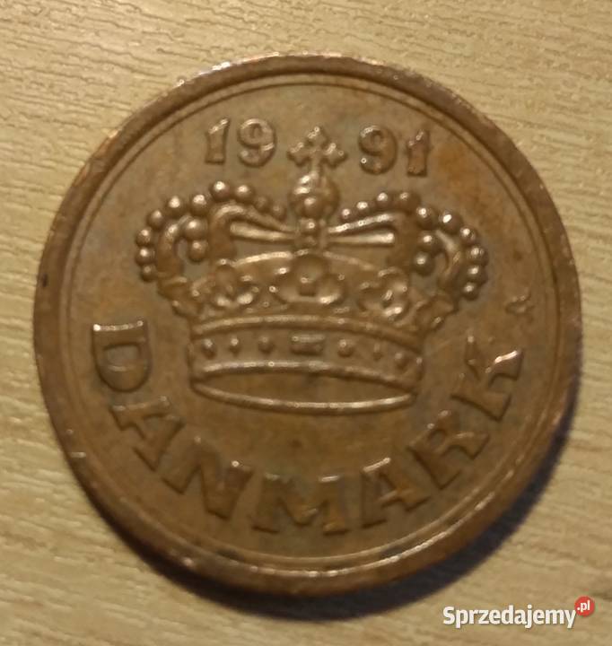 Moneta 25 ore DANIA 1991 moneta obiegowa Myszków