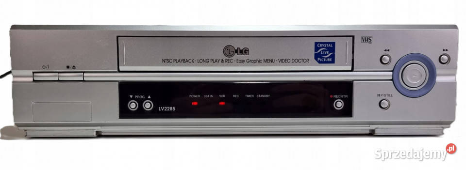 Video magnetowid LG Crystal Picture LV 2285 wielkopolskie Międzychód