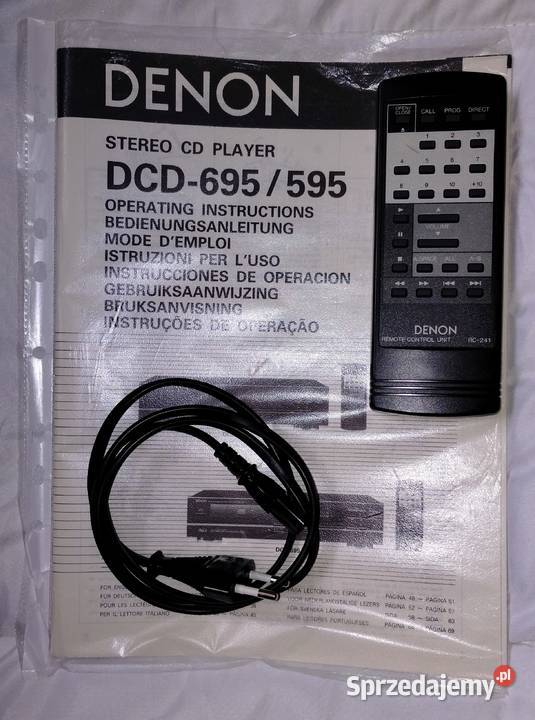 Odtwarzacz CD Denon DCD695 z pilotem Tarnowo Podgórne sprzedam