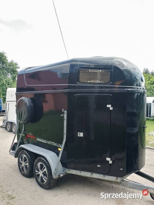 Przyczepa do przewozu dwóch koni 2 Żerdzina