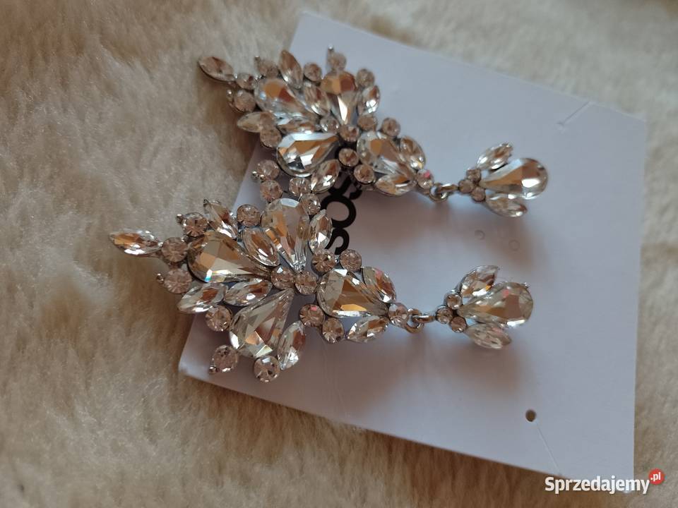 ASOS Bogato zdobione Wytworne kolczyki Kraków sprzedam