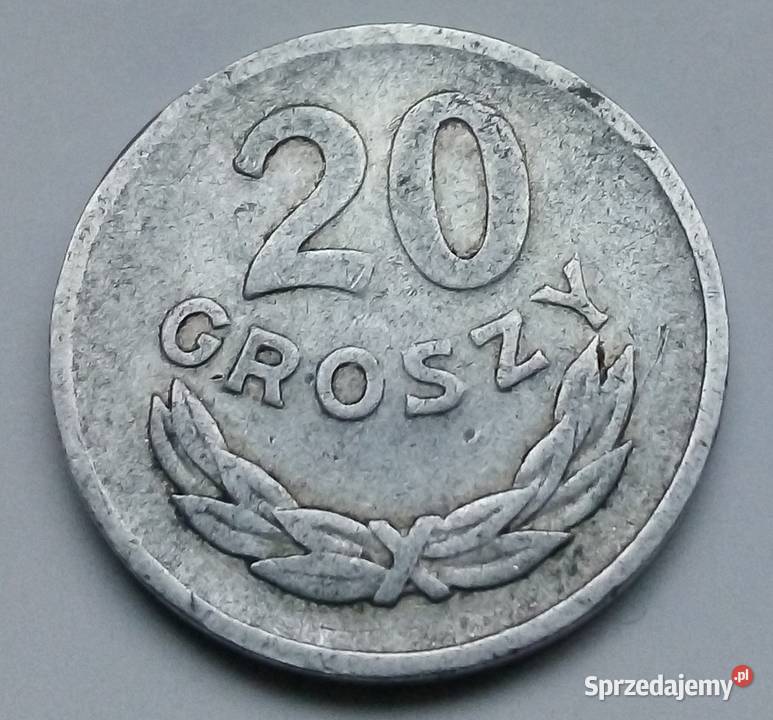 POLSKA20 GROSZY1961 r bzAL mazowieckie Legionowo