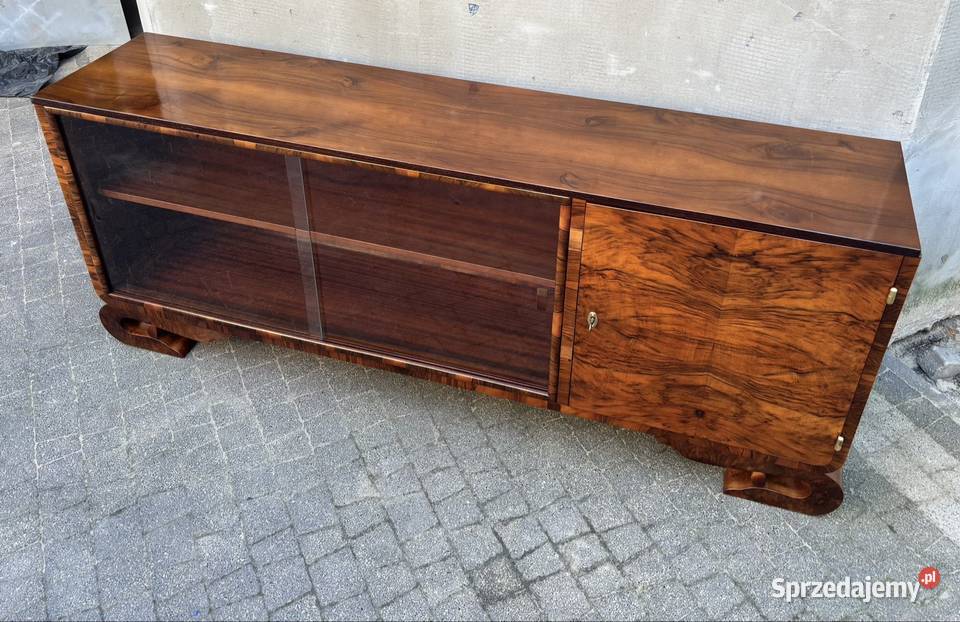KomodaSzafka RTV Orzech 175 Art Deco Antyk Warszawa