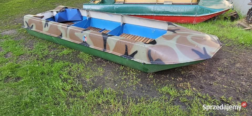 wędkarzaNa rybyProfesjonalAluminiowaŁódź łódka Barlinek