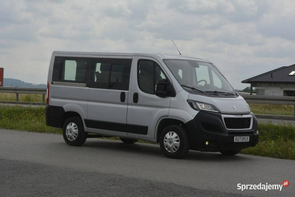 Peugeot Boxer 22BlueHDI 9 osobowy FV23 gwarancja isofix Sędziszów Małopolski