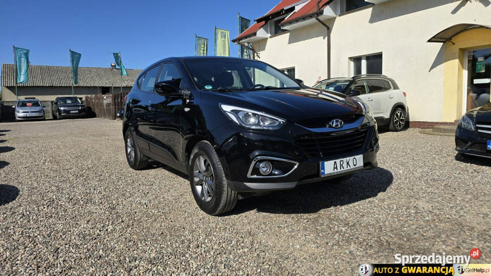 Hyundai ix35 serwisowany bezwypadkowy elektryczne lusterka ix35 Zieleniewo sprzedam