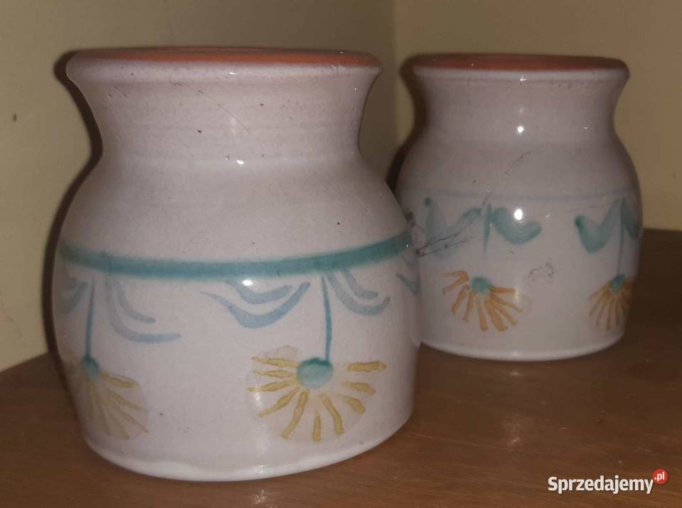 5 Kubków i 6 Kieliszków Ceramicznych dość małopolskie Kraków