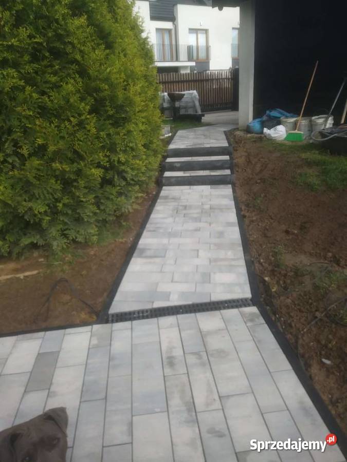 Kostka brukowa układanie brukarstwo Wieliczka