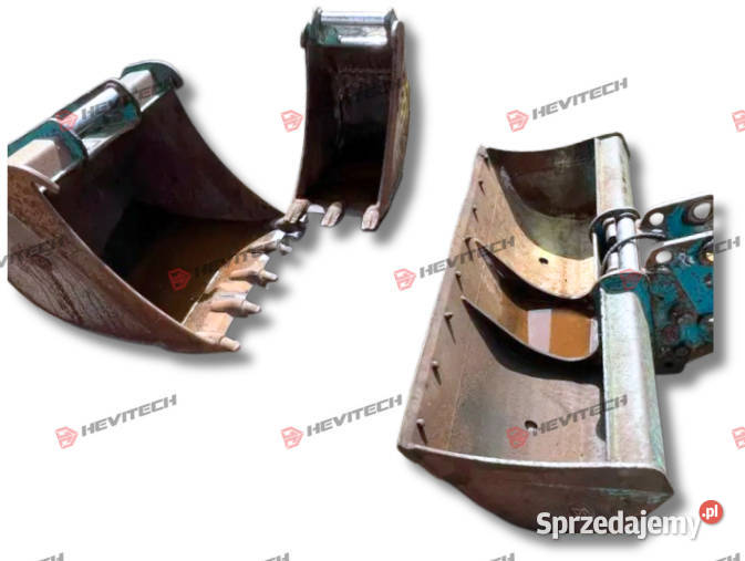 Komplet 3 łyżek z mocowaniem S60 ok 1214 ton w Gądki