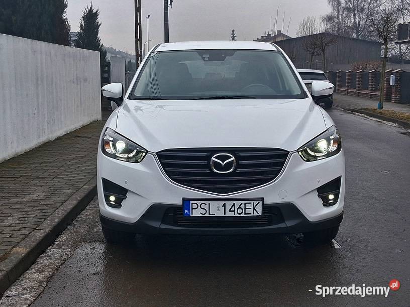 Mazda CX5 AWD FULL LED Navi Biała Perła EUROPA komputer pokładowy Słupca