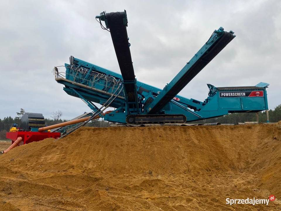 Mobilny przesiewacz Powerscreen Chieftain 2100X Rok produkcji 2008 Maszyny budowlane Kołodziejewo