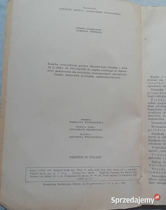 Zygmunt Iwaszkiewicz Zasady księgowości PWE 1963 Koźminek